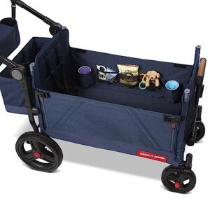 Radio Flyer Atlas Stroll N Wagon, Folding Wagon for 1+ Years - Blue