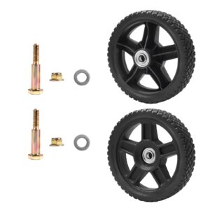 parts camp lawn mower wheel kits 7 inch wheels for push mower(set of 2)