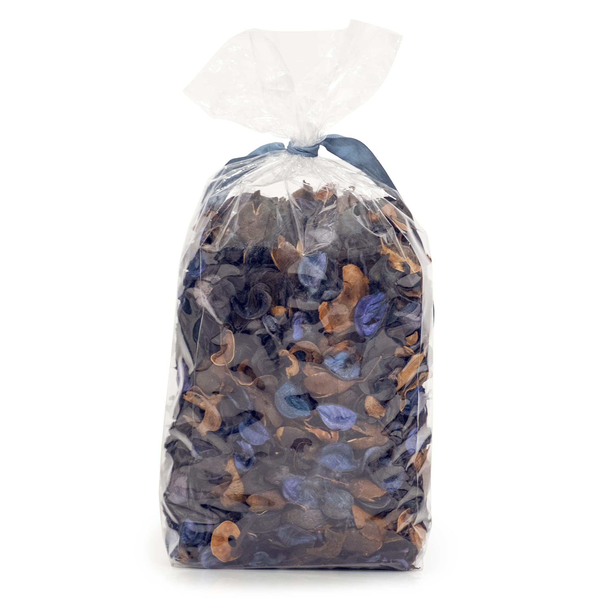 Naturally Potpourri Bag Home Décor | Floral Petals Vase & Bowl Filler Decoration (Blue)