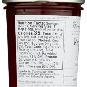 BONNIES JAMS Red Pepper Jelly, 8.75 OZ