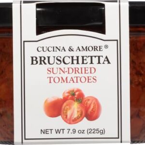 CUCINA & AMORE Sun Dried Tomato Bruschetta, 7.9 OZ