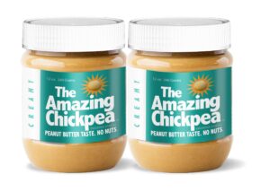 chickpea butter spread - creamy (12 oz 2 pack combo)