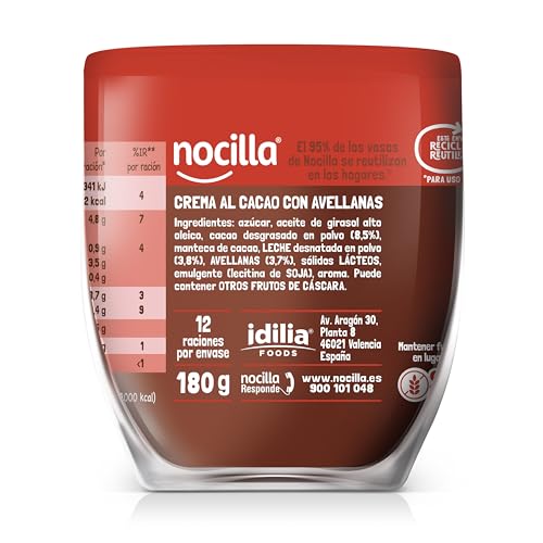 Nocilla Chocolate Hazelnut Spread (7 oz/200 g)