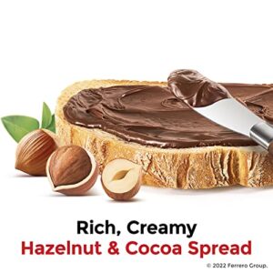 Nutella Hazelnut Spread With Cocoa For Breakfast, 7.7 Oz Jar