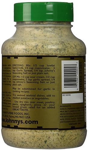 Johnny's Garlic Spread & Seasoning - 18 Oz (2-Pack) by Johnny's