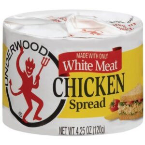 Underwood, White Meat Chicken Spread, 4.25oz Container (Pack of 4)