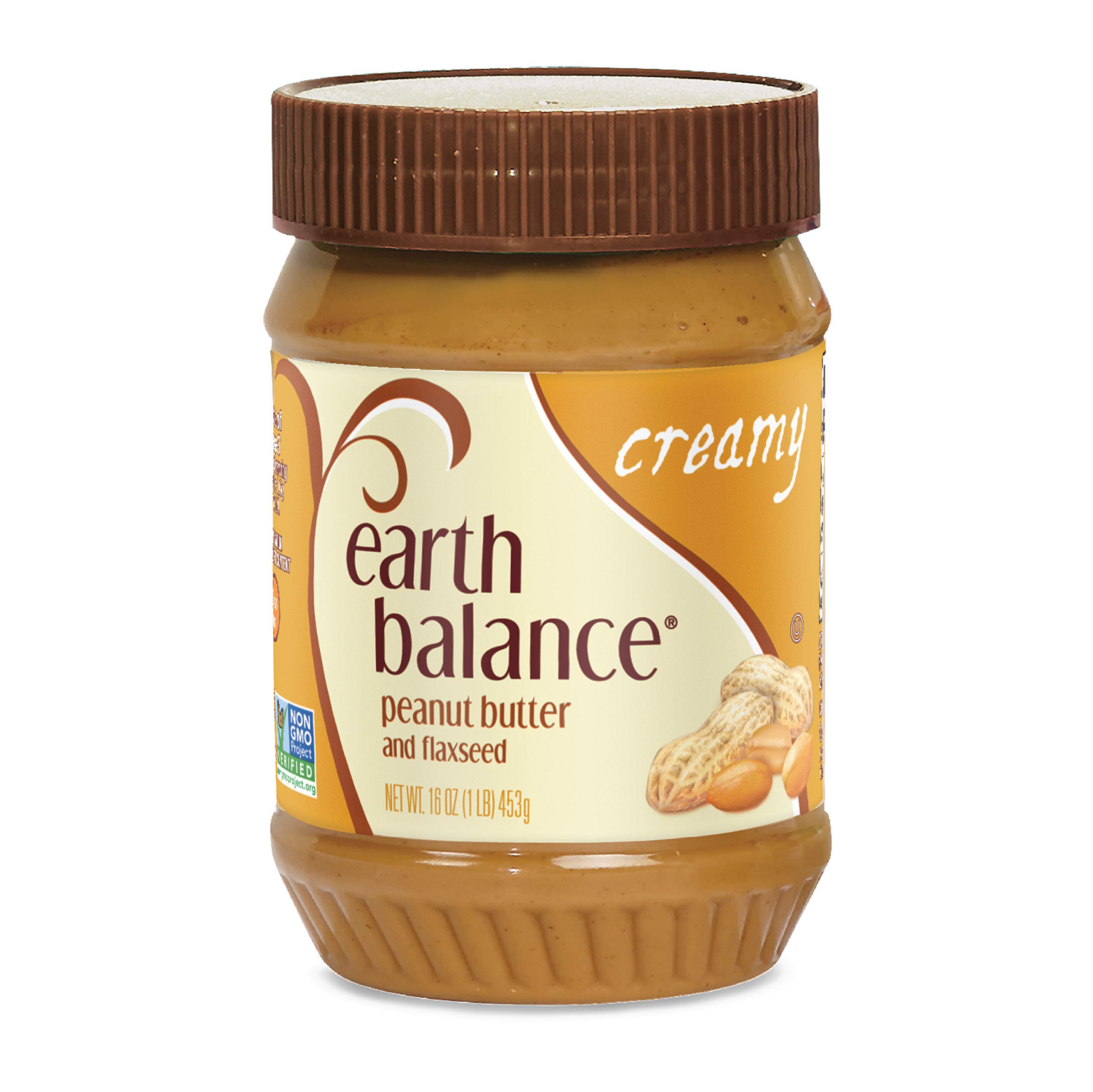 Earth Balance Peanut Butter with Flax Seed, Creamy, 16 Ounce — 🛍️ The ...