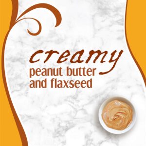 Earth Balance Peanut Butter with Flax Seed, Creamy, 16 Ounce