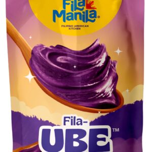 Fila Manila Ube Coconut Spread As Seen on Shark Tank - Award-Winning 5.8 OZ Pouch, Vegan, Gluten Free, Dairy Free, No Red 3, No Red 40, No Ube Extract, No Artificial Colors, No Artificial Flavors, As Seen on TikTok (1 Pack)