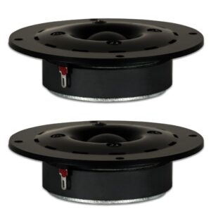 Goldwood Sound Inc. Sound Module, Silk Dome Tweeters 200 Watt Each 8ohm Replacement 2 Tweeter Pack (GT-525-2)