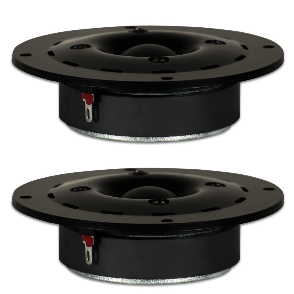 Goldwood Sound Inc. Sound Module, Silk Dome Tweeters 200 Watt Each 8ohm Replacement 2 Tweeter Pack (GT-525-2)