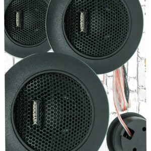 Audiobank 2X AB-TW210 400 Watts Peak Power Handling 4 Ohm Impedance Neodimium Car Audio Tweeter Mylar Diaphragm Frequency Response 2500 Hz to 20,000Hz -2nd Gen