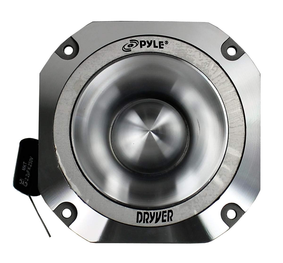 Pyle PDBT3 1.5 Inch 500 Watt 4-Ohm Titanium Super Car Audio Tweeter (3 Pack)