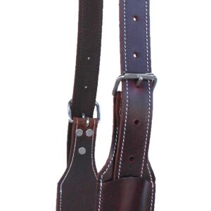 ProRider USA Challenger Western Horse Leather Rear Flank Back Saddle Cinch w/Billets 9758MG