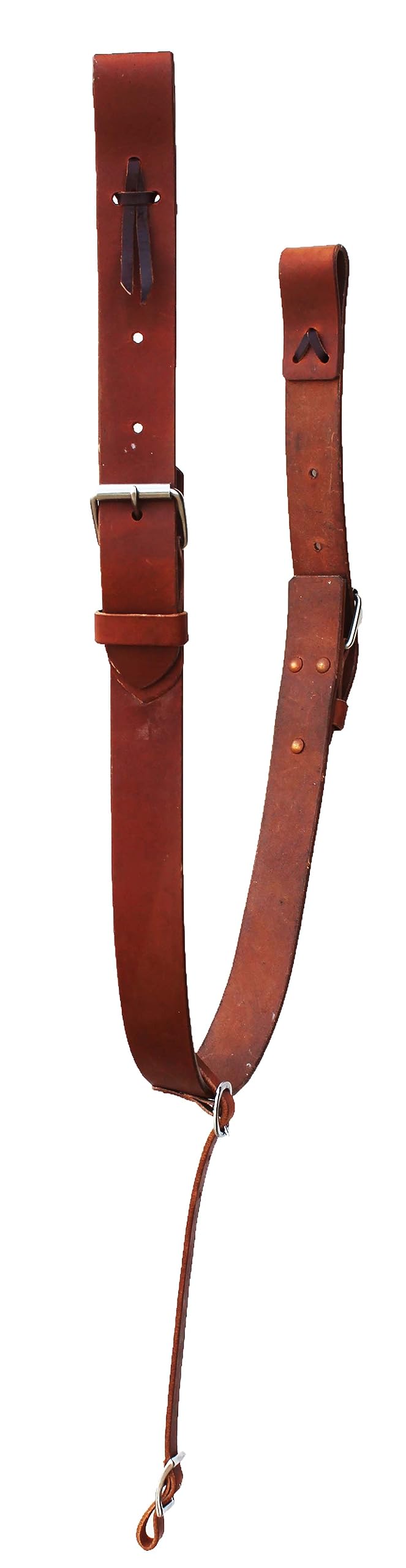 CHALLENGER Western Harness Leather Mini Pony Rear Flank Saddle Cinch Girth Billets 97RS04TN