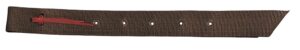 weaver leather nylon off billet, 1 3/4 x 39-inch, brown