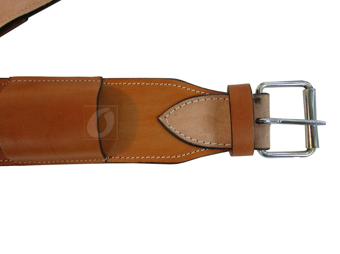 CUSTOM LEATHER REAR CINCH HORSE SADDLE WESTERN ROPING RANCH BACK GIRTH