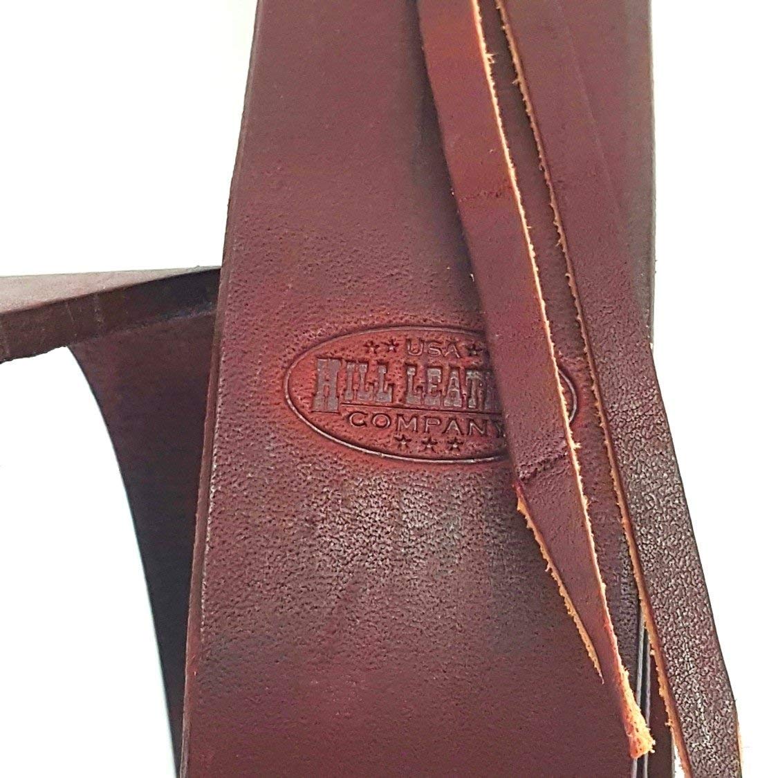 6' (72") Premium Latigo Leather Saddle Cinch Tie Strap - Western Saddle Strap - Leather Saddle Cinch