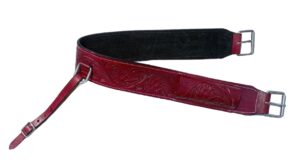 raavils horse leather cinch for western saddles horse tack leather back cinch rear saddle girth