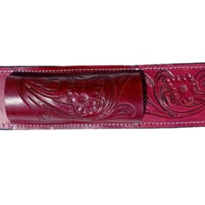 RAAVILS Horse Leather Cinch for Western Saddles Horse TACK Leather Back Cinch Rear Saddle Girth