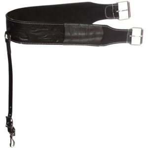 Acerugs PREMIUM WESTERN LEATHER BACK CINCH HORSE TACK DARK OIL with CONNECTOR STRAP (Standard)