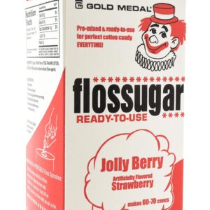 Gold Medal Mix & Match Cotton Candy Flossugar, 52 oz - 1/2 Gallon, 6 Pack