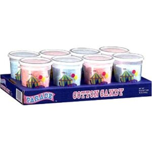 Parade Cotton Candy, 2 Ounce, 8 Count