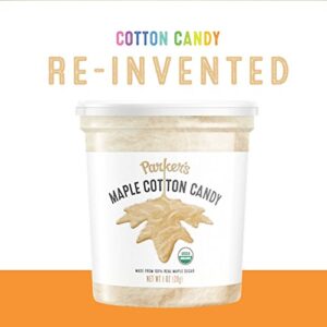 Parker's Maple, Organic Maple Cotton Candy, 2 oz (Pack of 2)