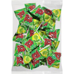 Ring Pop Colorfest Individually Wrapped Green Watermelon 30 Count Bulk Lollipop Pack -Green Lollipop Suckers - Fun Candy Bulk For Party Favors, Color Parties, Pool Parties, & 4th of July - Summer Treats for Kids