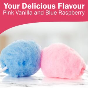 3.25lb -Cotton Candy Floss Sugar (2 Pack)- Pink Vanilla and Blue Raspberry