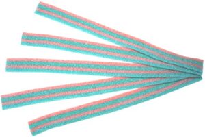 sour power unwrapped belts, cotton candy bulk belts, 6.6 pound, 105.6 ounce