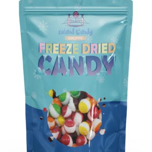 KD Supplies Freeze Dried Skittles Fruit Flavored Chewy Candy (10 oz) - Premium Freeze Dried Crunchy Candy For An Enhanced Flavor (Original Rainbow)