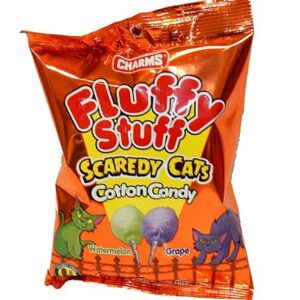 Fluffy Stuff Cotton Candy, 2.1 oz, 3 pack (Scaredy Cat)