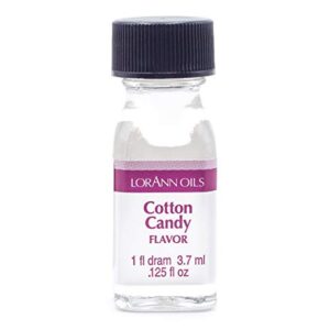 LorAnn Cotton Candy SS Flavor, 1 dram bottle (.0125 fl oz - 3.7ml - 1 teaspoon)