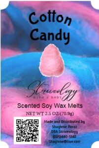 wax melts (cotton candy)