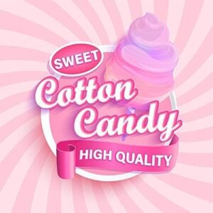 Cotton Candy Floss Sugar (Green Lime, 11 oz) – Cotton Candy Flavoring Super Floss Makes 44 Medium Cones - Candy Supplies