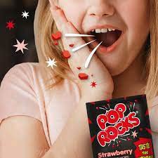 Pop Rocks Candy Variety Mix - 32 Pack of 8 Flavors - Retro Crackling Rock Candy - Bulk Pack Includes Tropical Punch, Bubble Gum, Cherry, and Much More