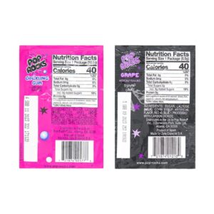 Pop Rocks Candy Variety Mix - 32 Pack of 8 Flavors - Retro Crackling Rock Candy - Bulk Pack Includes Tropical Punch, Bubble Gum, Cherry, and Much More