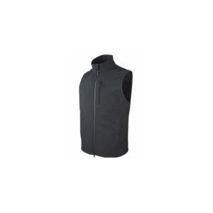 core softshell vest black / large