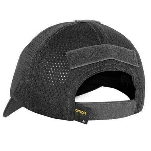 Condor Mesh Tactical Cap (Multicam Black, One Size)