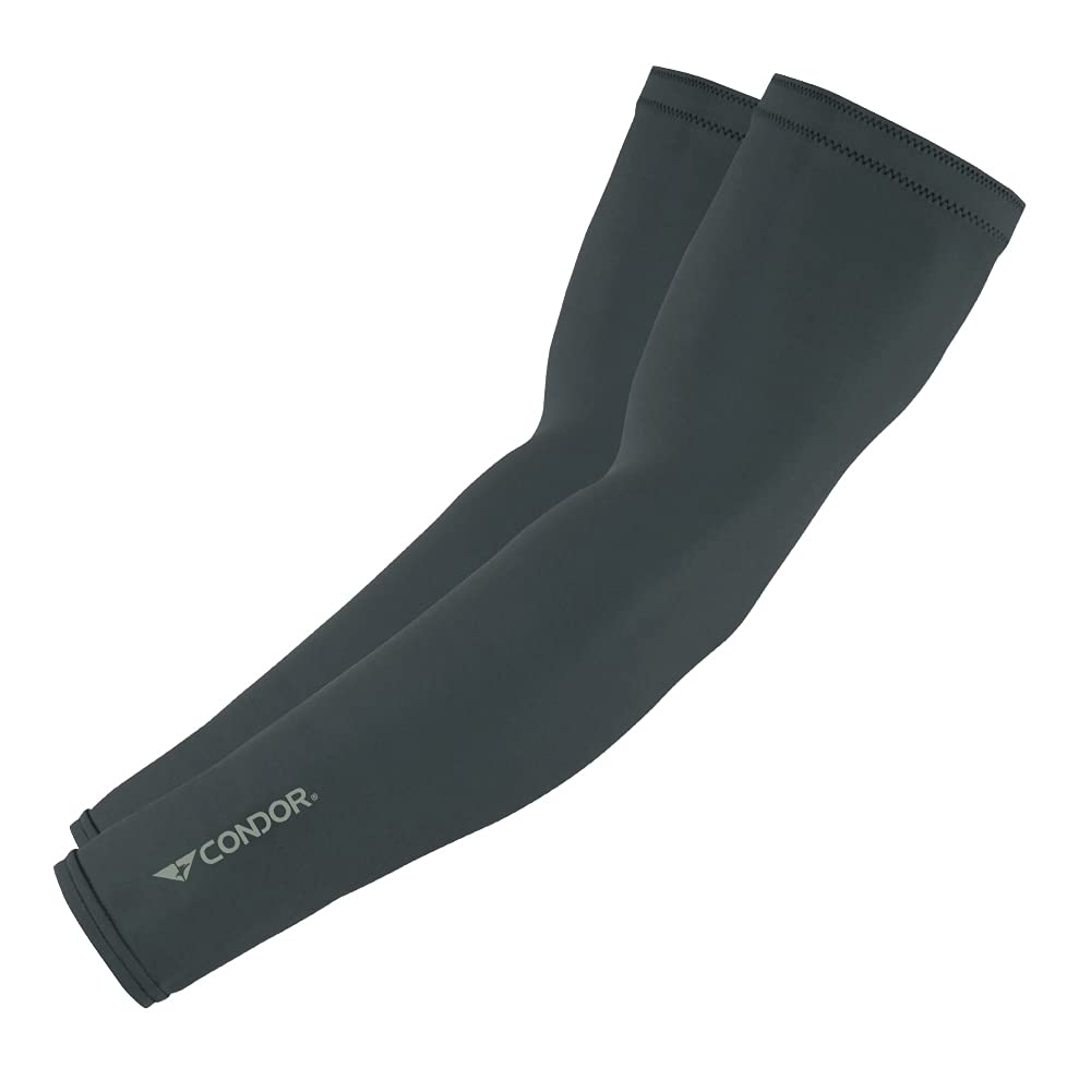 Condor Outdoor Compression Arm Sleeves 221110 (Graphite, Medium)