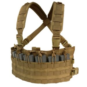 condor elite mcr6-498 rapid assault chest rig coyote brown