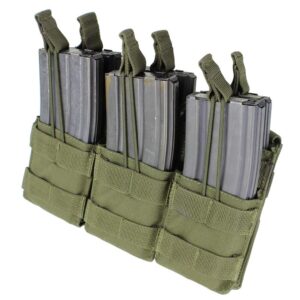 Condor Elite MA44-001 Triple Stacker M4 Mag Pouch Olive DRAB