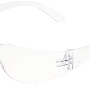 Condor Clear Safety Glasses, Wraparound