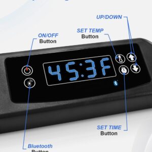 ULXIOM 9907180015 Controller Replacement Part Compatible with Masterbuilt Bluetooth Digital Electric Smoker, Digital Control Panel Fits for MB20074719 MB20073519 MB26073519 MB20073119 MB25073519