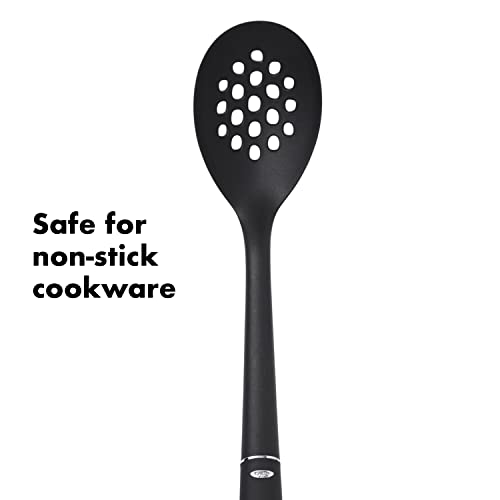 OXO Good Grips Nylon Slotted Spoon,Black