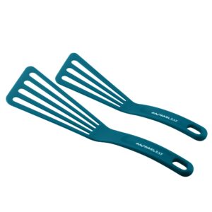 Rachael Ray Gadgets Utensil Kitchen Cooking Tools Set, 6 Piece, Marine Blue