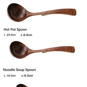 Wooden Cooking Utensils Kitchen Utensil,NAYAHOSE Natural Take Wood Kitchen Utensils Set - Nonstick Hard Wooden Spatula and Wooden Spoons