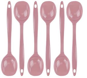 reston lloyd 05616m calypso basics 100% melamine, spoon, pink