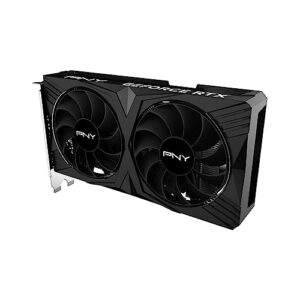 PNY GeForce RTX™ 4060 8GB VERTO™ Dual Fan Graphics Card DLSS 3 (128-bit, PCIe 4.0, GDDR6, HDMI/DisplayPort, Supports 4k, 2 slot)